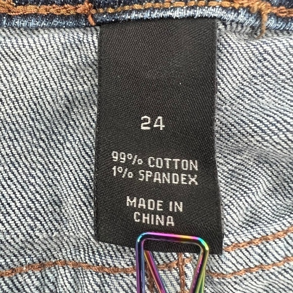 Lane Bryant Cargo Jean Shorts Size 24 Plus Women's - Picture 4 of 6